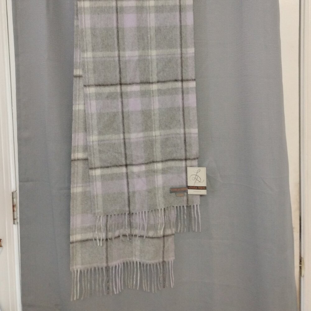 ❤️NWT LOUISA PERINI CASHMERE Comfort Winter Wrap Scarf